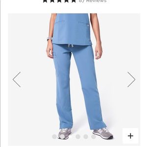 Figs scrub bottoms size SMALL Kade Ceil blue